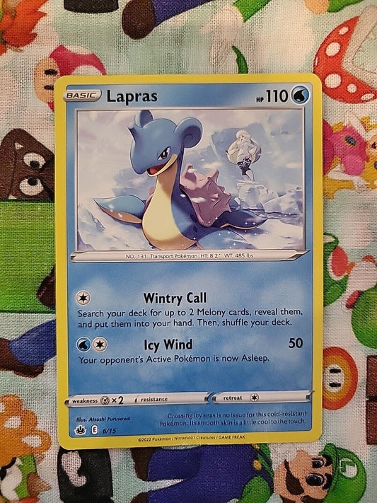 Lapras 5/15 McDonald's Promo Pokemon TCG Card