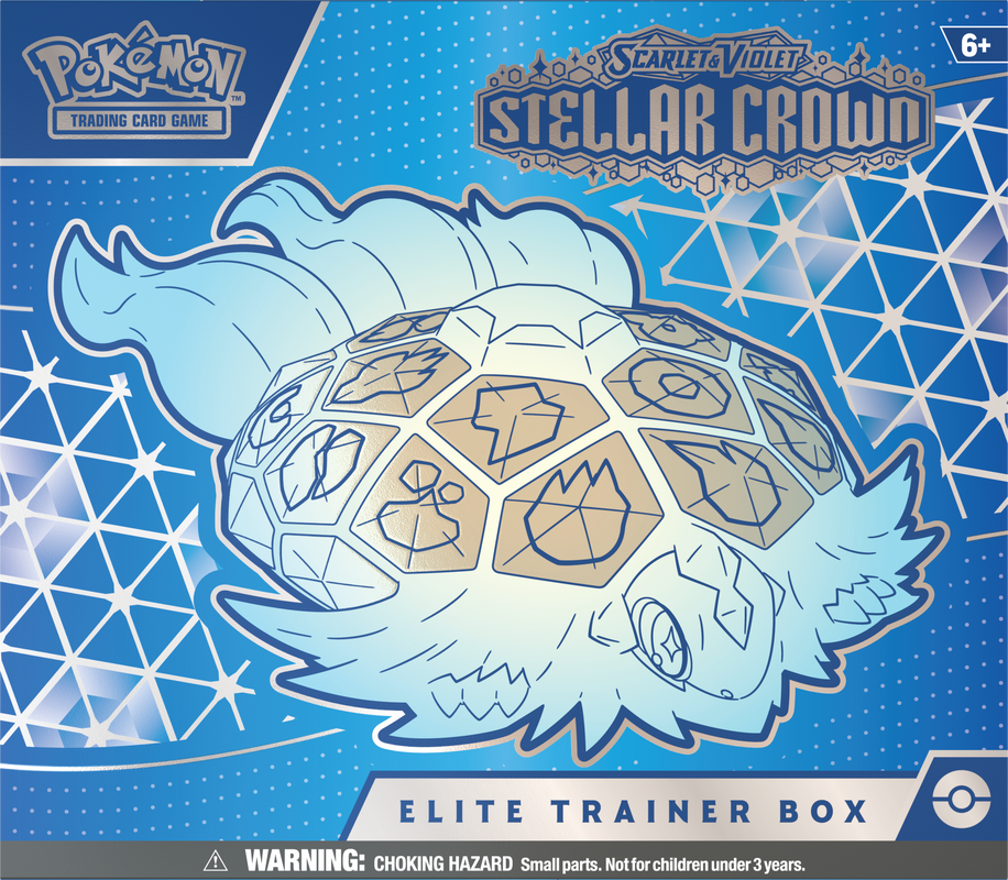 Pokemon TCG Stellar Crown SV07 Elite Trainer Box (ETB)