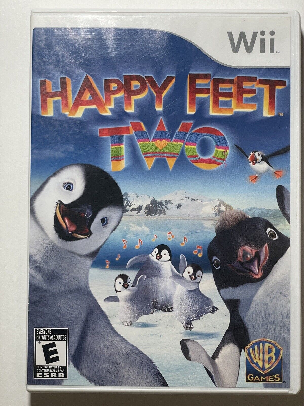 Happy Feet Two Nintendo Wii Video Game Complete With Manual. Tested and Working