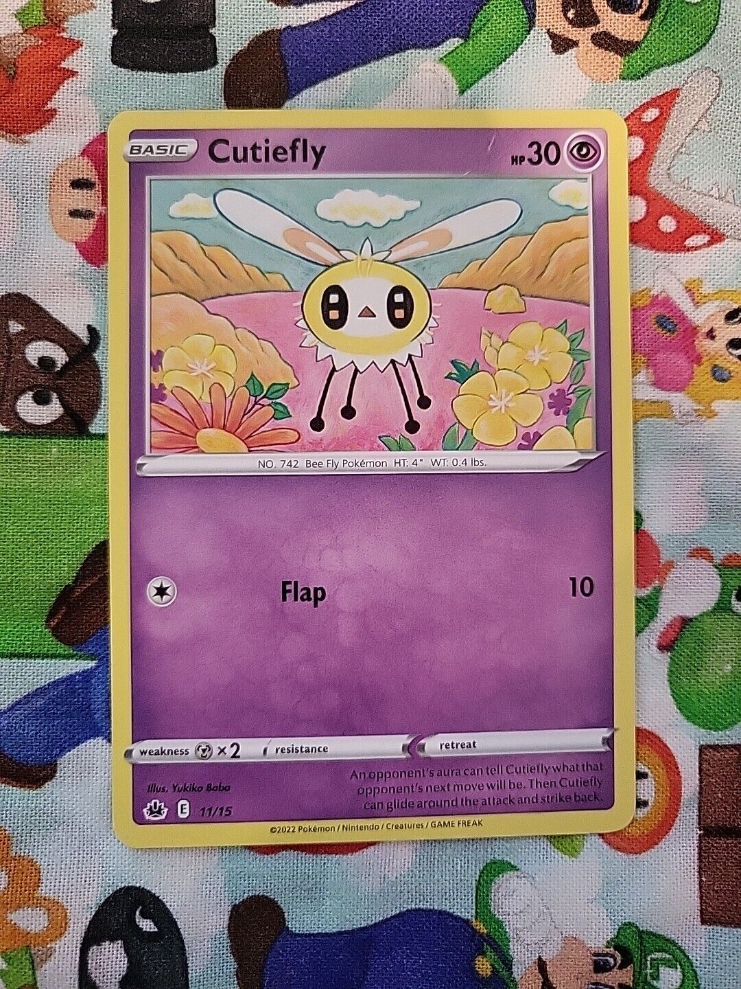 Cutiefly - 11/15 - McDonald's Promos 2022 English Pokemon TCG