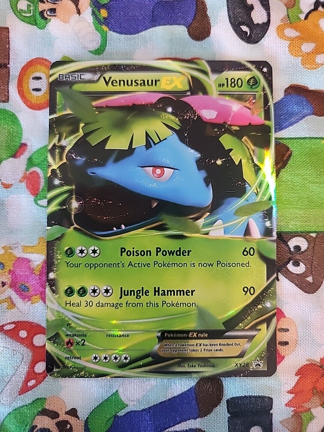 Venusaur-EX - XY28 - EX Trio Promo DMG, English Pokemon Pokemon Promos MP-LP