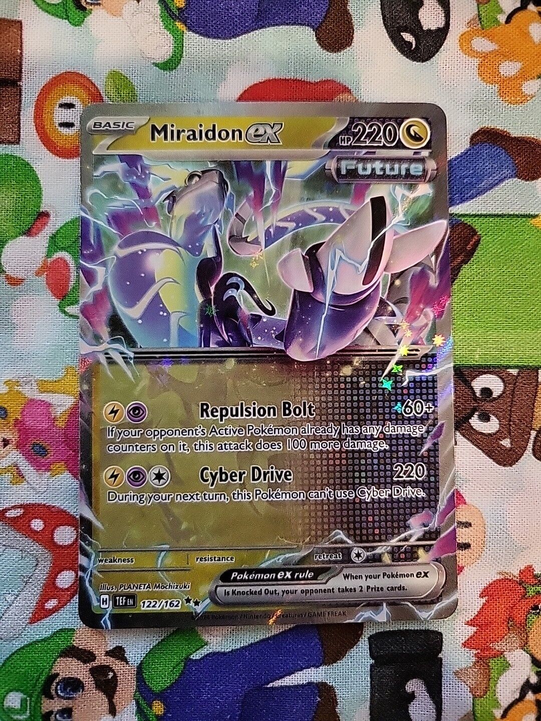 Pokemon TCG - Miraidon ex - 122/162 - Double Rare - Temporal Forces - NM