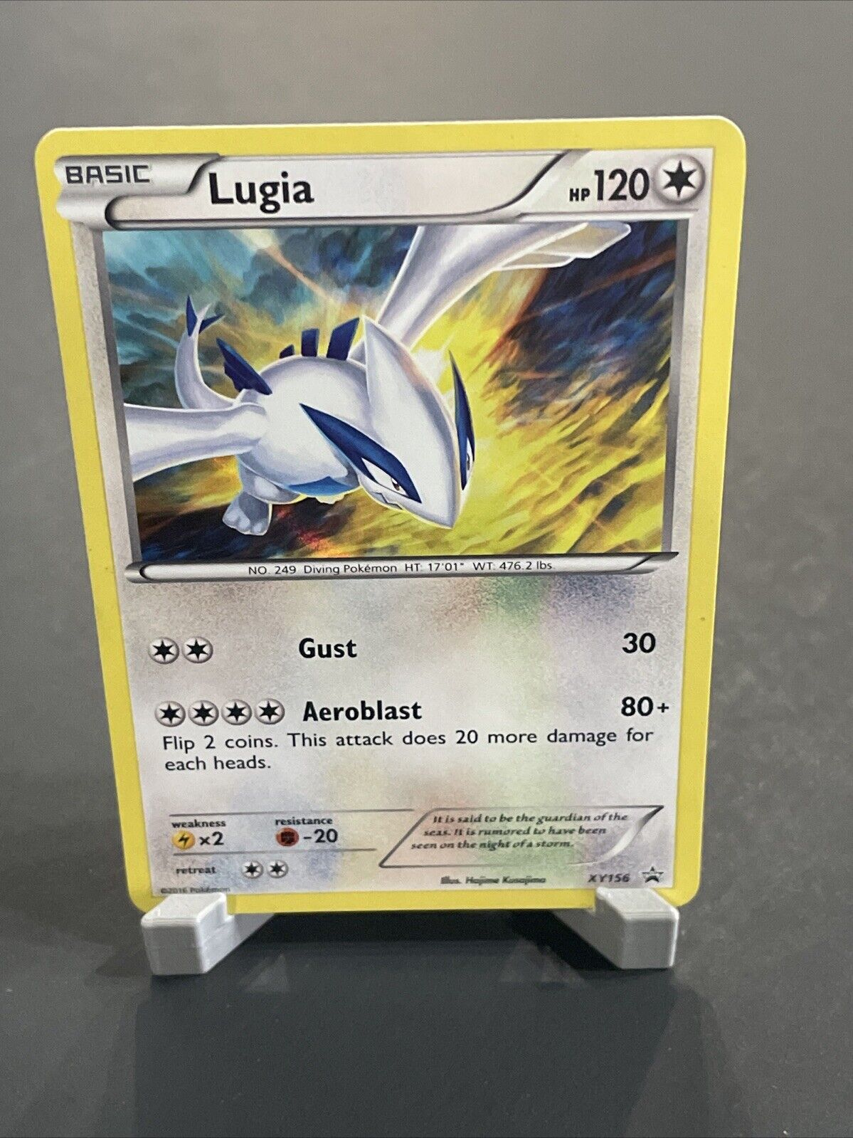 Pokemon TCG - Lugia Holo XY156 XY Black Star Promo VLP