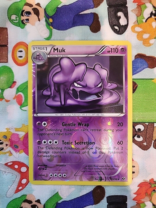 Muk 53/99 B&W Next Destinies REVERSE HOLO Pokemon TCG NM