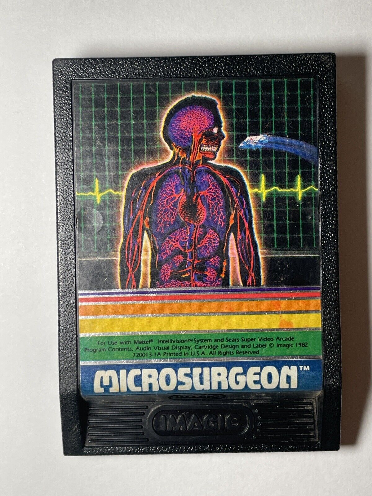 Microsurgeon (Intellivision, 1982) Cart Only. Untested