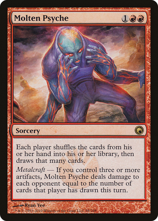 Molten Psyche (SOM-098) - Scars of Mirrodin