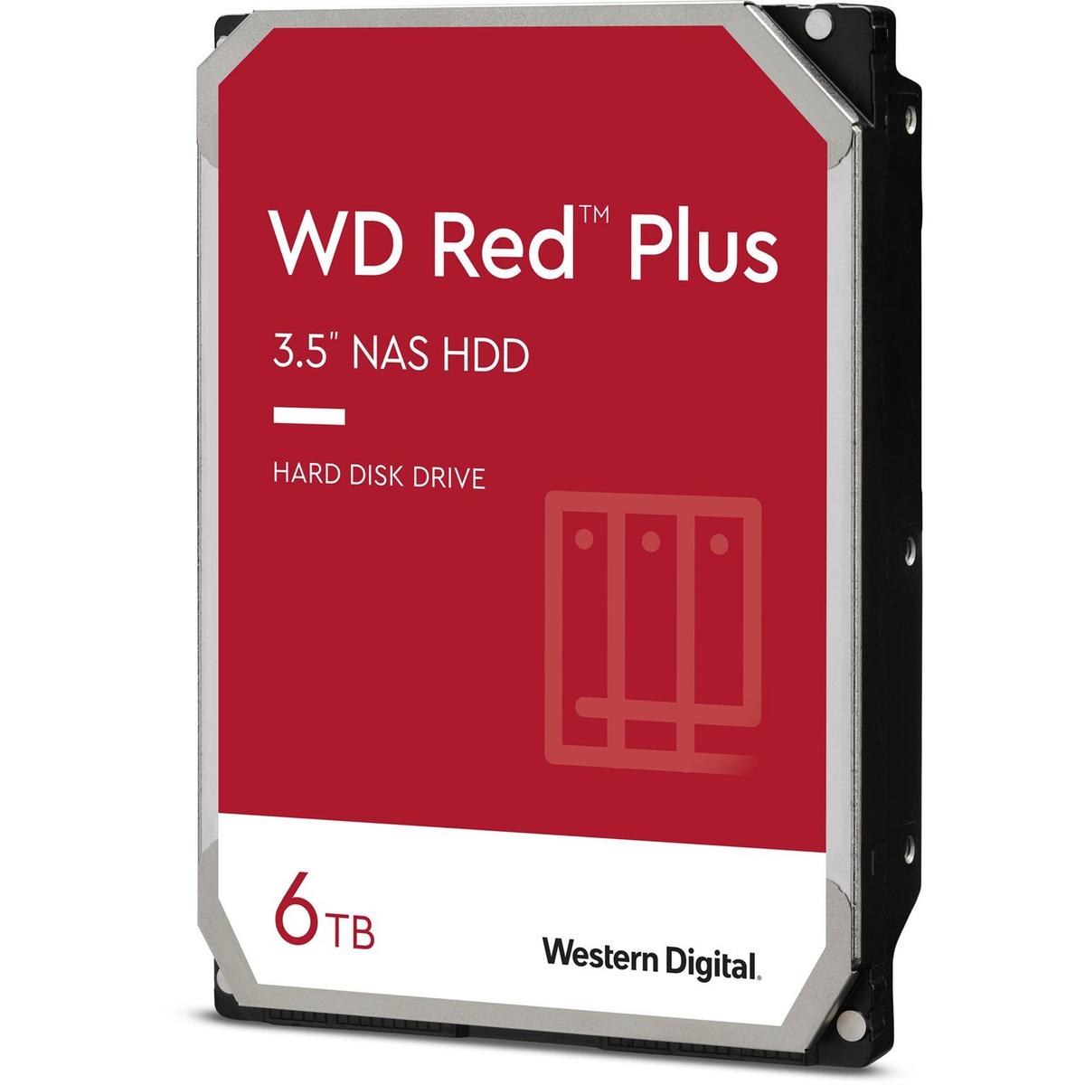 Western Digital HD WD60EFPX 6TB 3.5 WD Red Plus NAS HD SATA 256MB 5400rpm