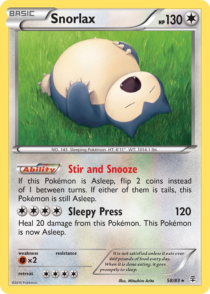 Snorlax [G1 - 58]