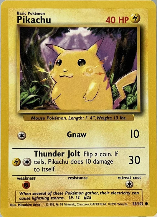 Pikachu [BASE1 - 58]
