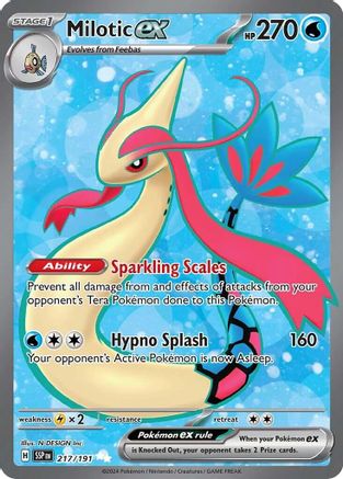 Milotic ex - 217/191 217 - SV08 Surging Sparks Holofoil