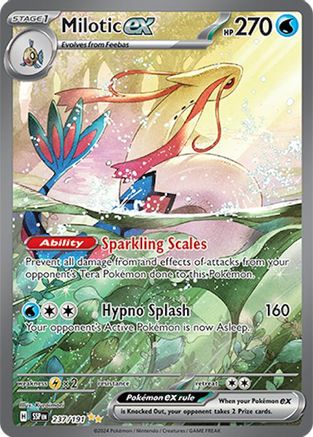 Milotic ex - 237/191 237 - SV08 Surging Sparks Holofoil