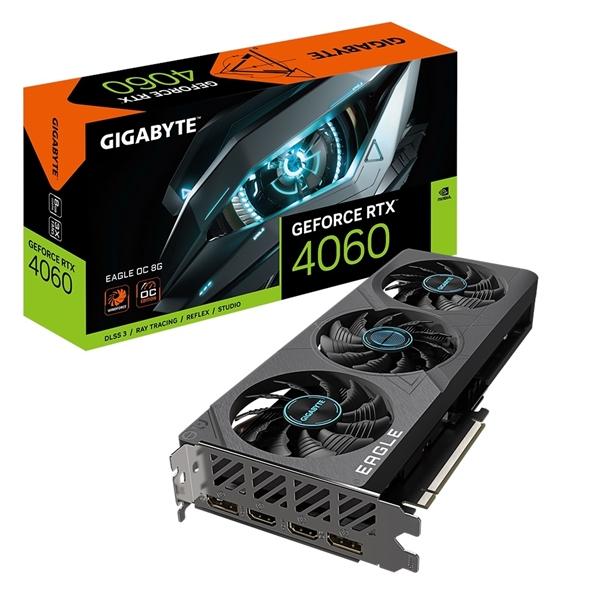 Gigabyte GeForce RTX 4060 EAGLE OC 8G GDDR6 ATX