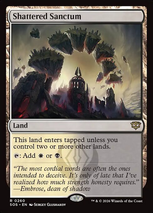 Shattered Sanctum [SOS - 260]