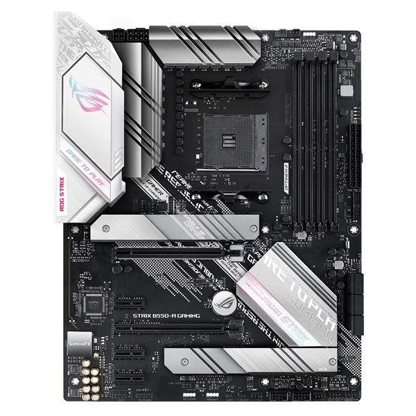 ASUS ROG Strix B550-A Gaming AMD B550 AM4 Max.128 Go DDR4 PCIE ATX Vente au détail