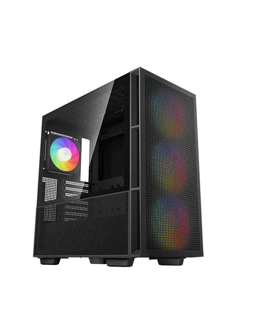 DeepCool CH560 MidTower TG E-ATX 3xARGB Ventilateur Noir Vente au détail