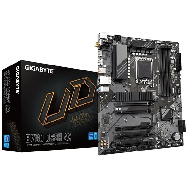 Gigabyte B760 DS3H AX B760 LGA1700 Max192GB DDR5 ATX