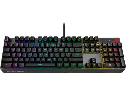 ASUS XA05 ROG STRIX SCOPERX BL Clavier de jeu mécanique Cherry MX Bleu