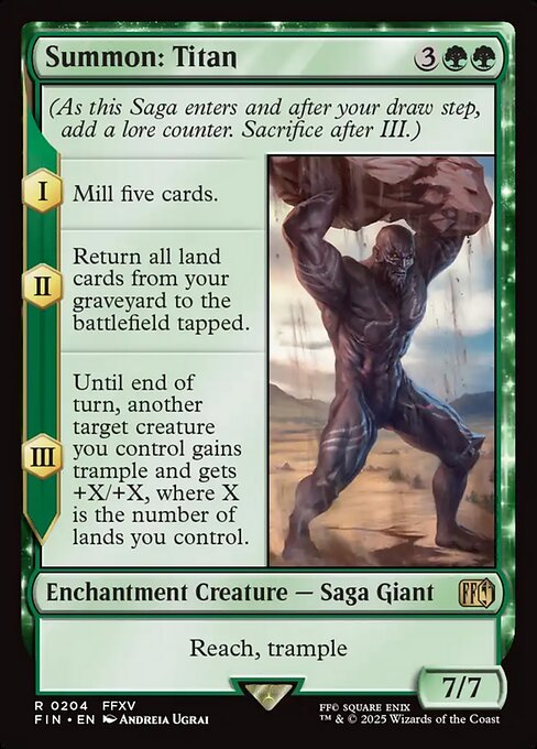 Summon: Titan [FIN - 204]