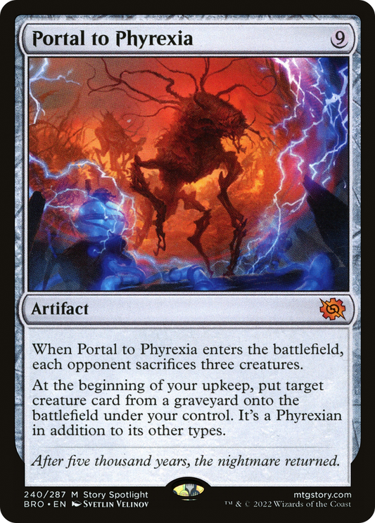 Portal to Phyrexia (BRO-240) - The Brothers' War
