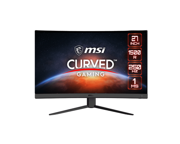 MSI MN G27C4X 27 incurvé VA FHD 1980 x 1080 16:9 250 Hz noir métallique vente au détail