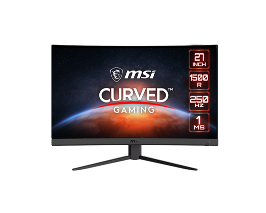 MSI MN G27C4X 27 incurvé VA FHD 1980 x 1080 16:9 250 Hz noir métallique vente au détail