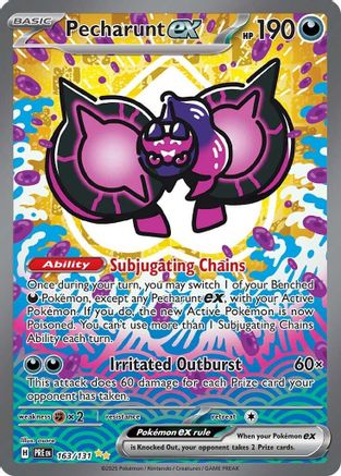 Pecharunt ex 163 - SV Prismatic Evolutions Holofoil