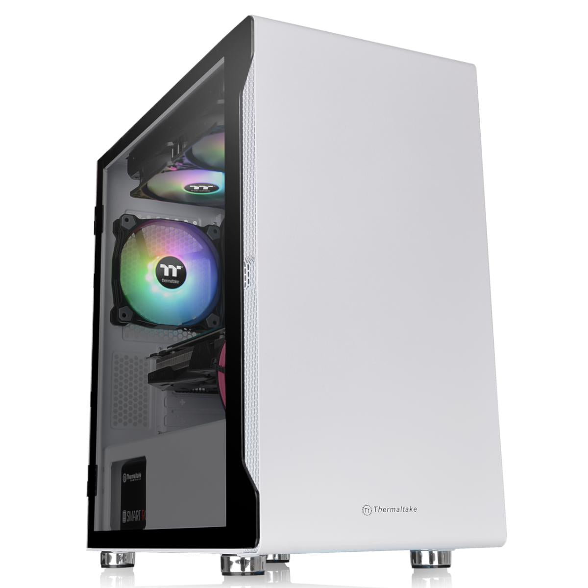 Thermaltake CA-1Q9-00S6WN-00 TemperedGlass Snow Edition Micro-ATX