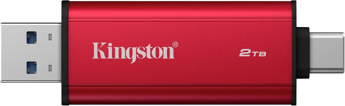 Kingston SSD SPSD 2TB 2TB Dual USB-A C Portable SSD