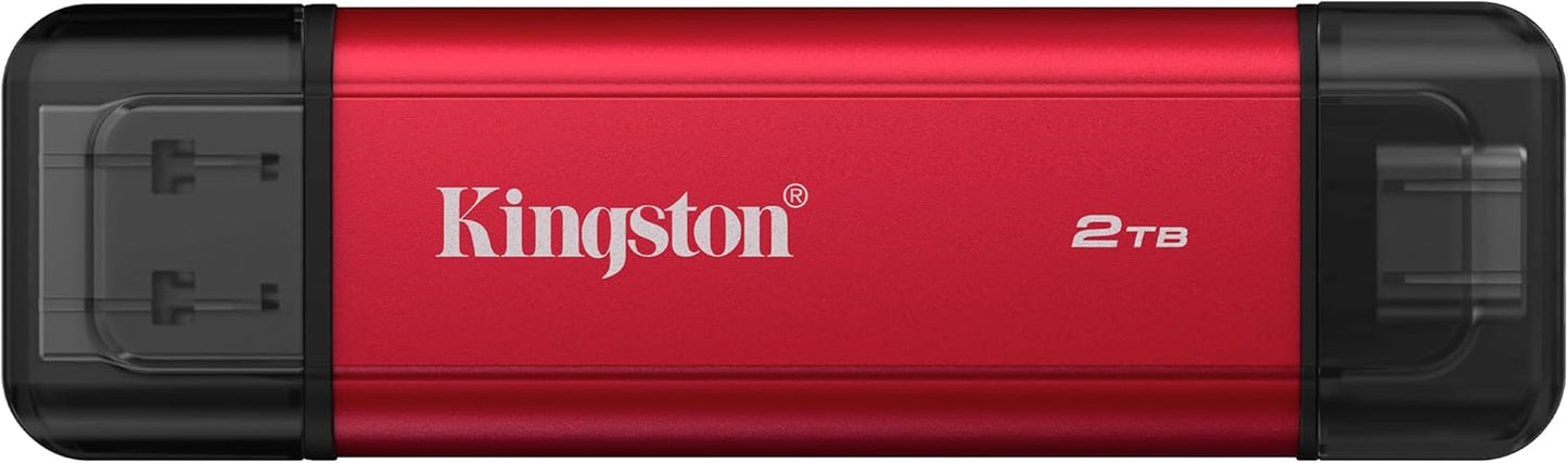 Kingston SSD SPSD 2TB 2TB Dual USB-A C Portable SSD