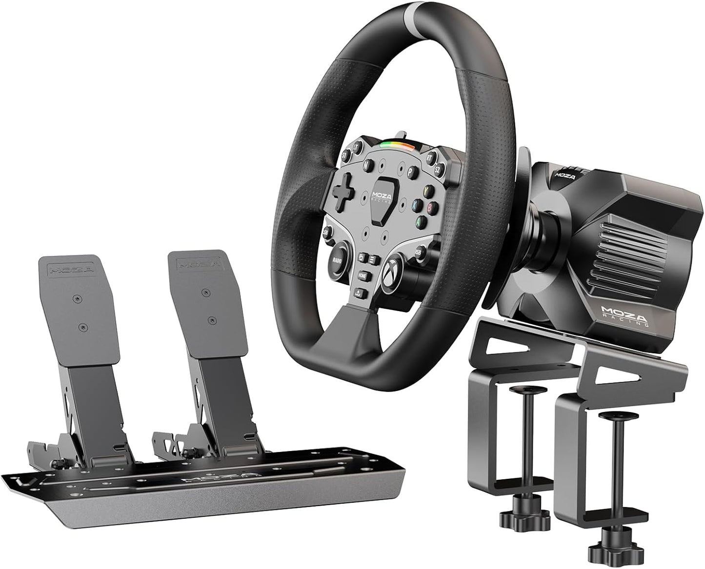 MOZA RACING Game RS074 MOZA R3 Racing Wheel and Pedals for PC