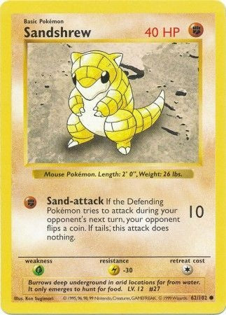 Sandshrew [BASE1 - 62]