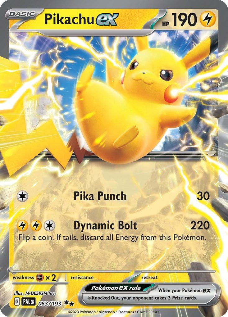 Pikachu ex [SV2 - 63]