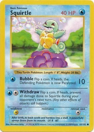 Squirtle [BASE1 - 63]