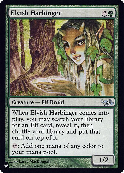 Elvish Harbinger [PLST - DD1-4]