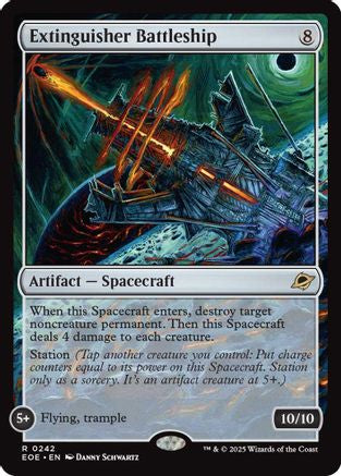 Extinguisher Battleship (EOE-242) - Edge of Eternities Foil