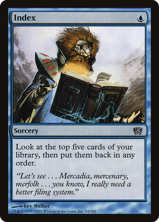 Index (8ED-84★) - Eighth Edition Foil