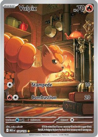 Vulpix - 138/132 138 - ME01 Mega Evolution Holofoil