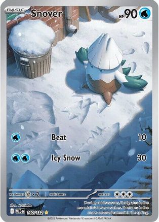 Snover - 140/132 140 - ME01 Mega Evolution Holofoil
