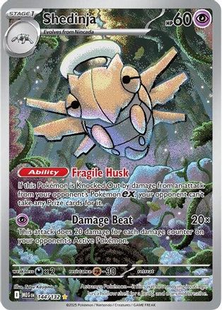 Shedinja - 144/132 144 - ME01 Mega Evolution Holofoil