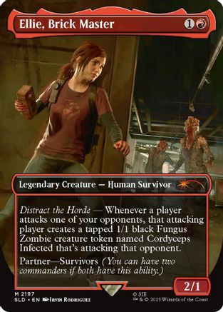 Ellie, Brick Master (SLD-2197) - Secret Lair Drop Series