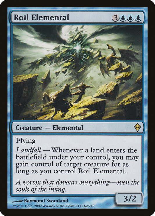 Roil Elemental (ZEN-062) - Zendikar Foil