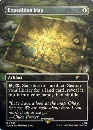 Expedition Map (SLD-7053) - Secret Lair Drop Series