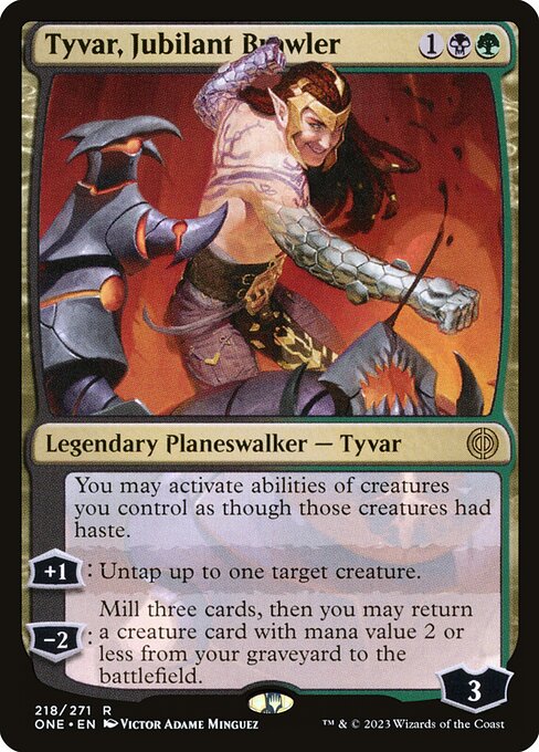 Tyvar, Jubilant Brawler [ONE - 218]
