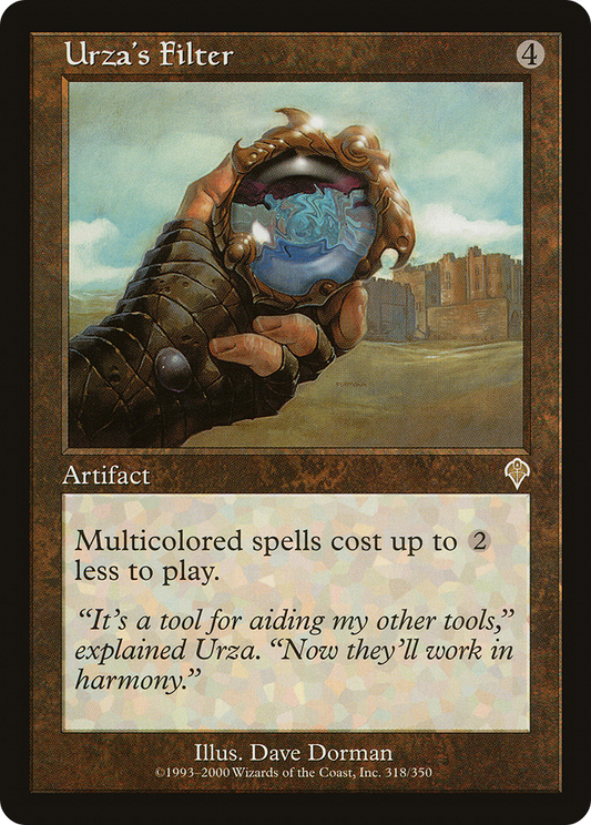 Urza's Filter (INV-318) - Invasion Foil