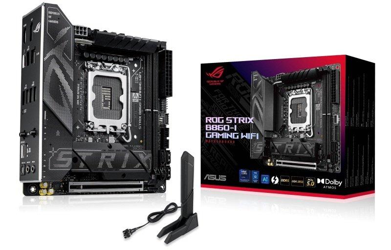ASUS ROG STRIX B860-I GAMING WIFI B860 LGA1851 96GB DDR5 ITX Retail