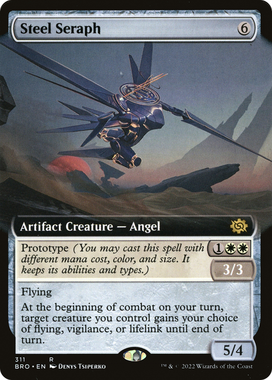 Steel Seraph (BRO-311) - The Brothers' War: (Extended Art) Foil