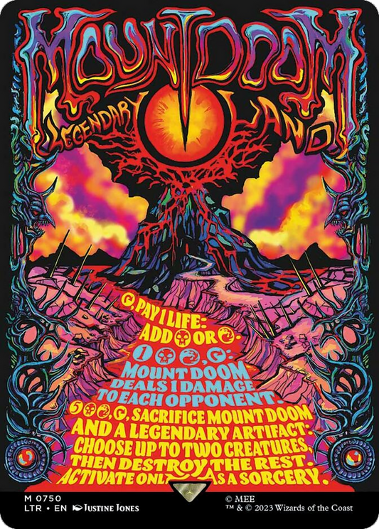 Mount Doom (LTR-750) - The Lord of the Rings: Tales of Middle-earth (Borderless)