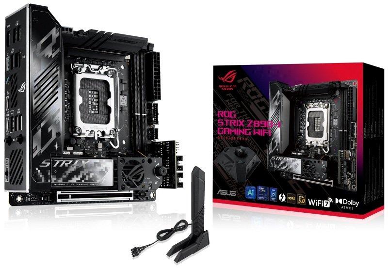 ASUS STRIX Z890-I GAMING WIFI Z890 LGA1851 max.192GB DDR5 ATX