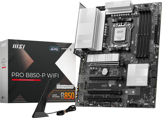 MSI MB PRO B850-P WIFI B850 AM5 Max256GB DDR5 ATX