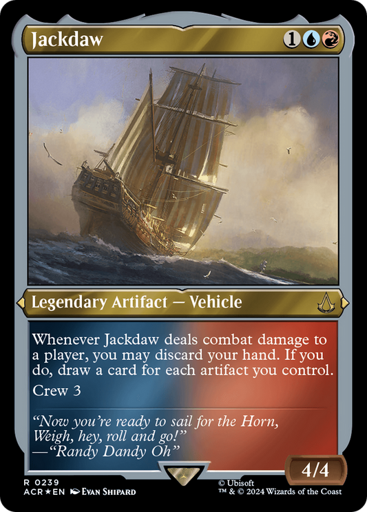 Jackdaw (ACR-239) - Assassin's Creed Etched Foil